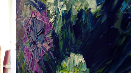 Фрагмент роботи художника Маріанни Маслової